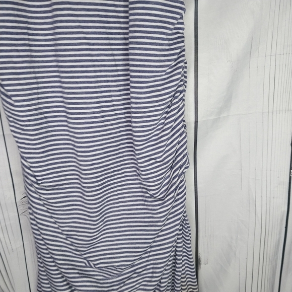 Victoria's Secret Striped Rouched Sides Sleeveless Maxi Dress - Picture 12 of 16